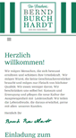 Mobile Screenshot of bio-fleischerei-burchhardt.de